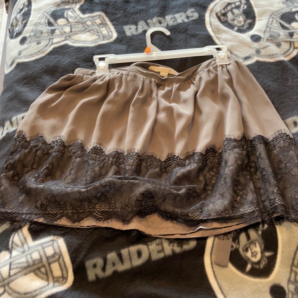Lauren Conrad Size 12 Skirt with lacing accents